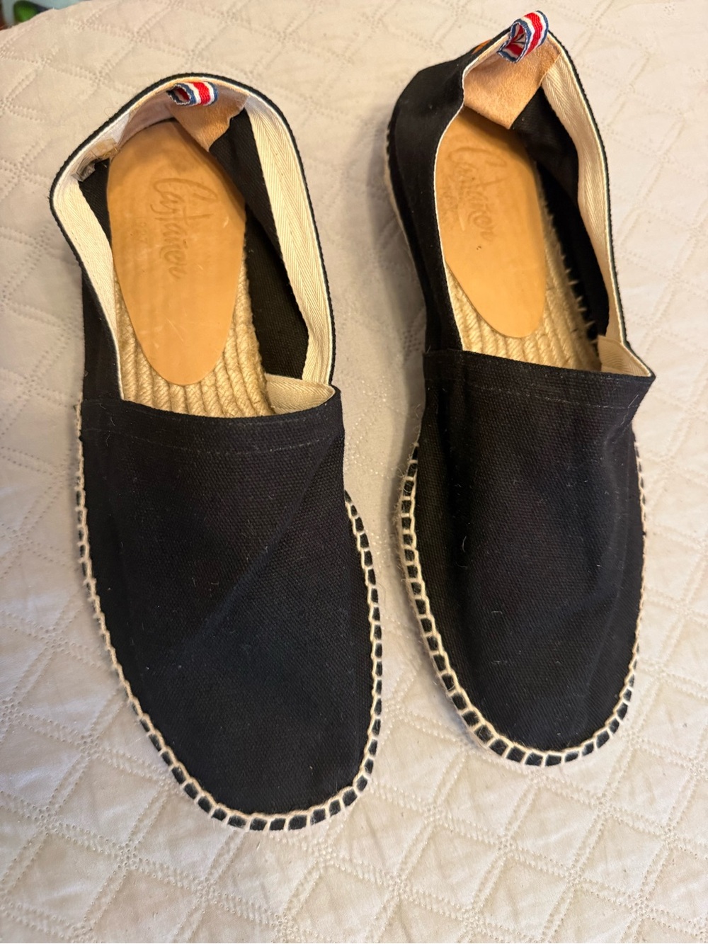 Castaner Black Canvas Espadrilles - Picture 2 of 16